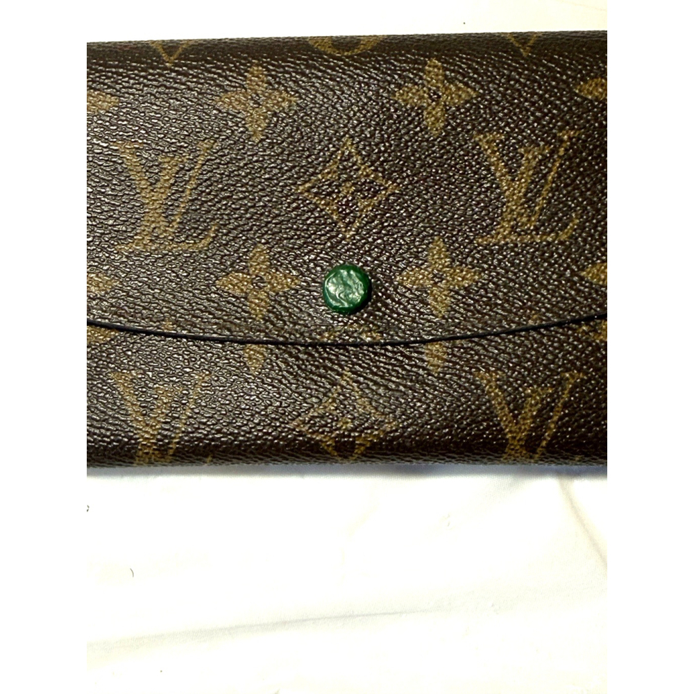 Louis Vuitton Portefeuil Emily Green Monogram Long Wallet - Picture 3 of 14